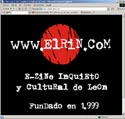 Web E-Zine cultural de león informacion de conciertos, cine y cultura local 