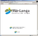 Web del centro de Yoga Ma-Ganga en León 